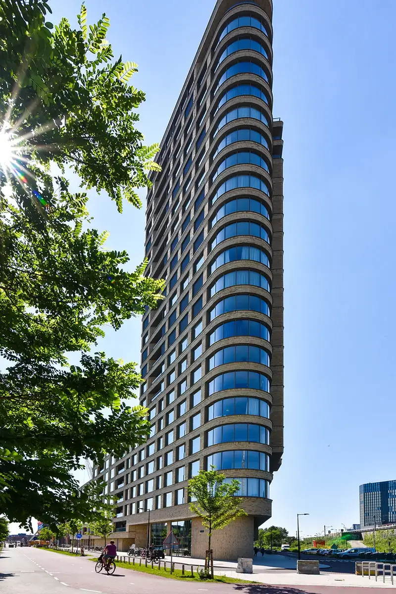 Residential tower State Amsterdam (The Netherlands)